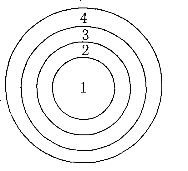 Polymer graft modification composite hollow micro-bead and preparation thereof