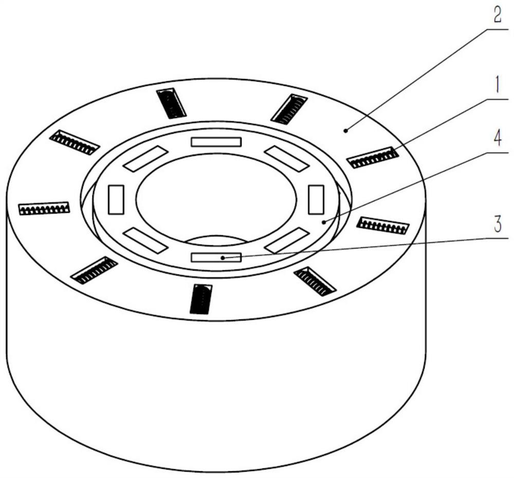 Ultra-small damping rotating device based on the principle of air flotation