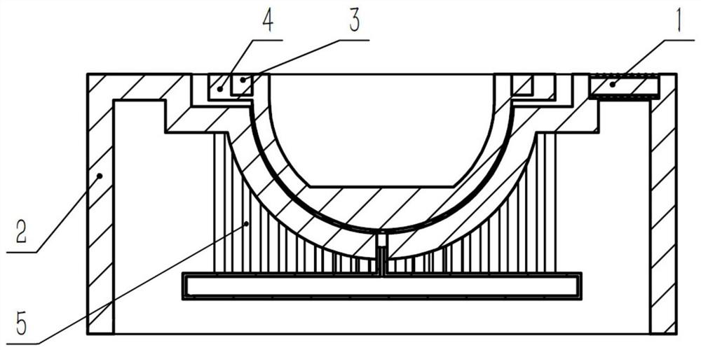 Ultra-small damping rotating device based on the principle of air flotation