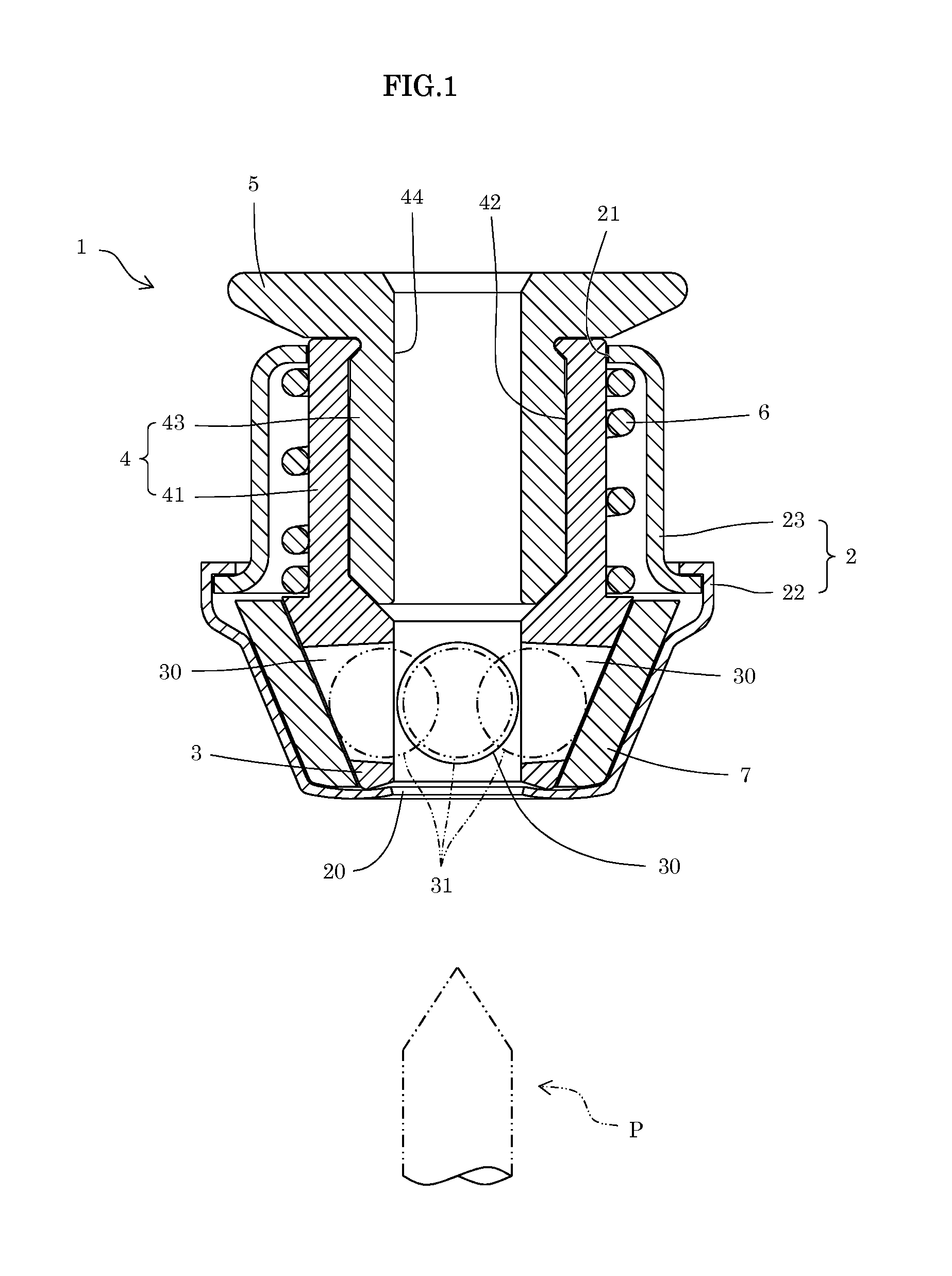 Fastener For Ornament With Pin