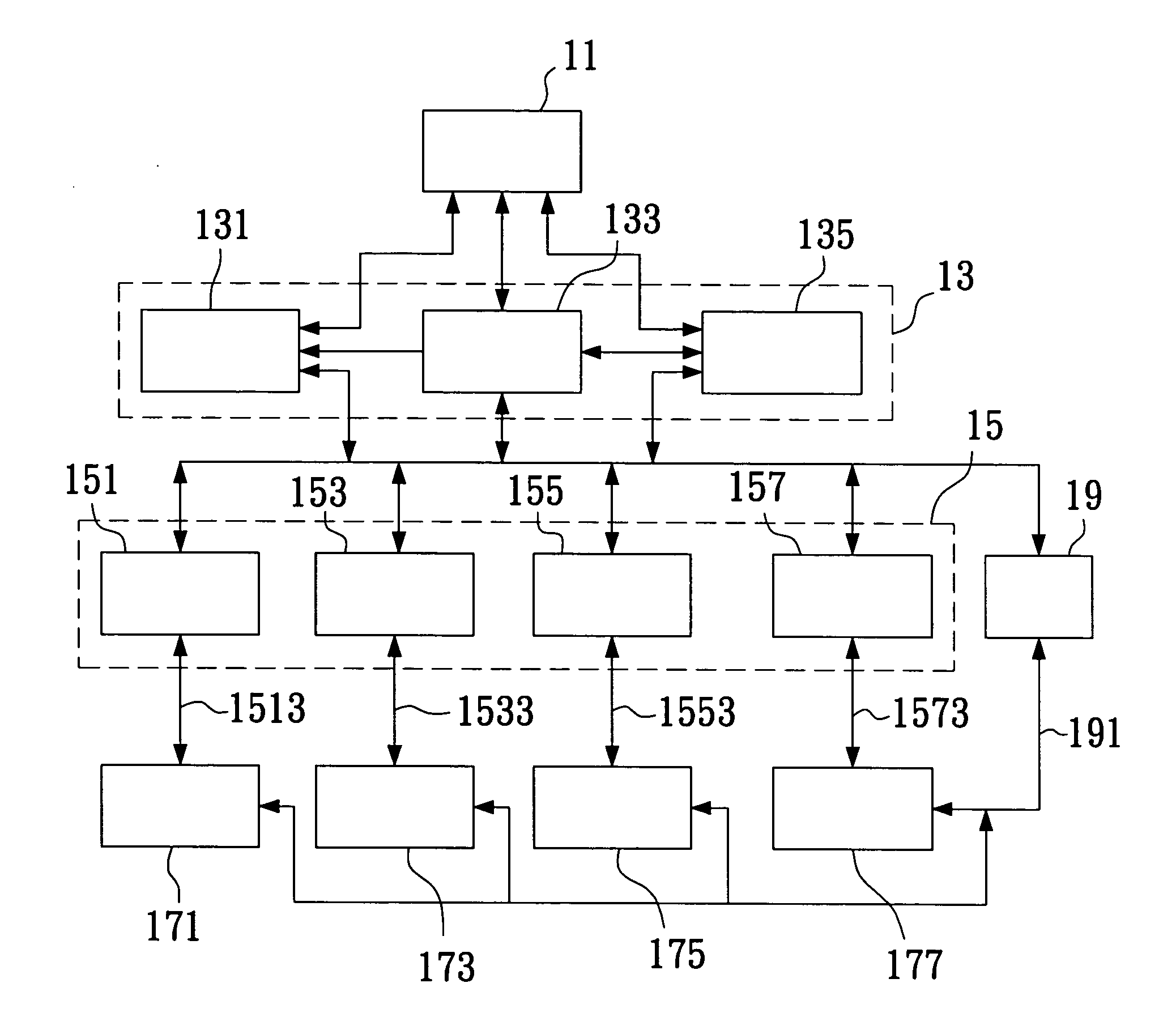 Card reader and data transmission method therefor