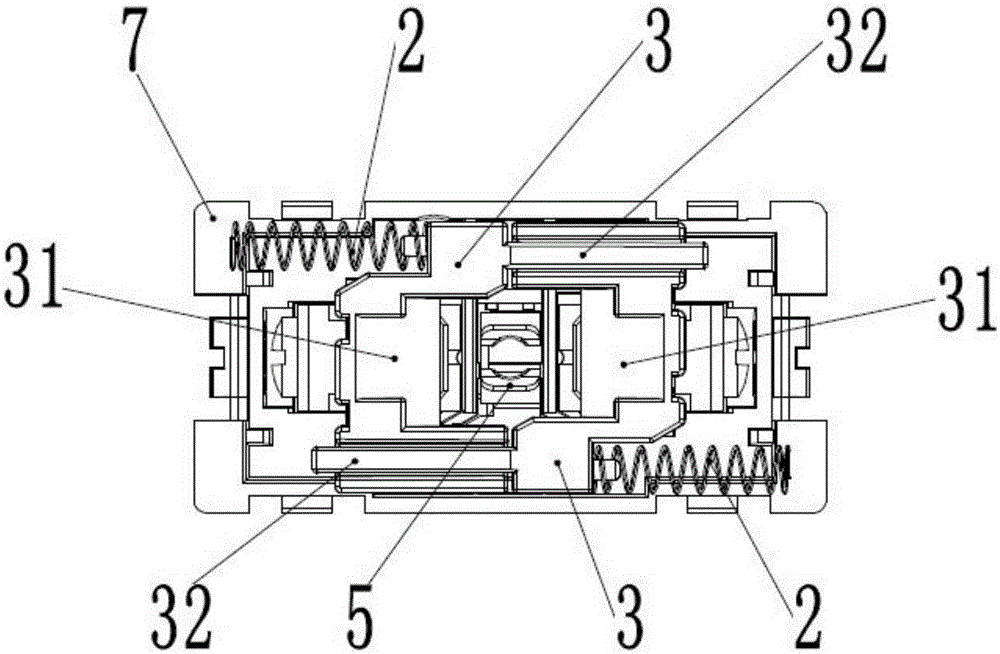 Socket with protection door