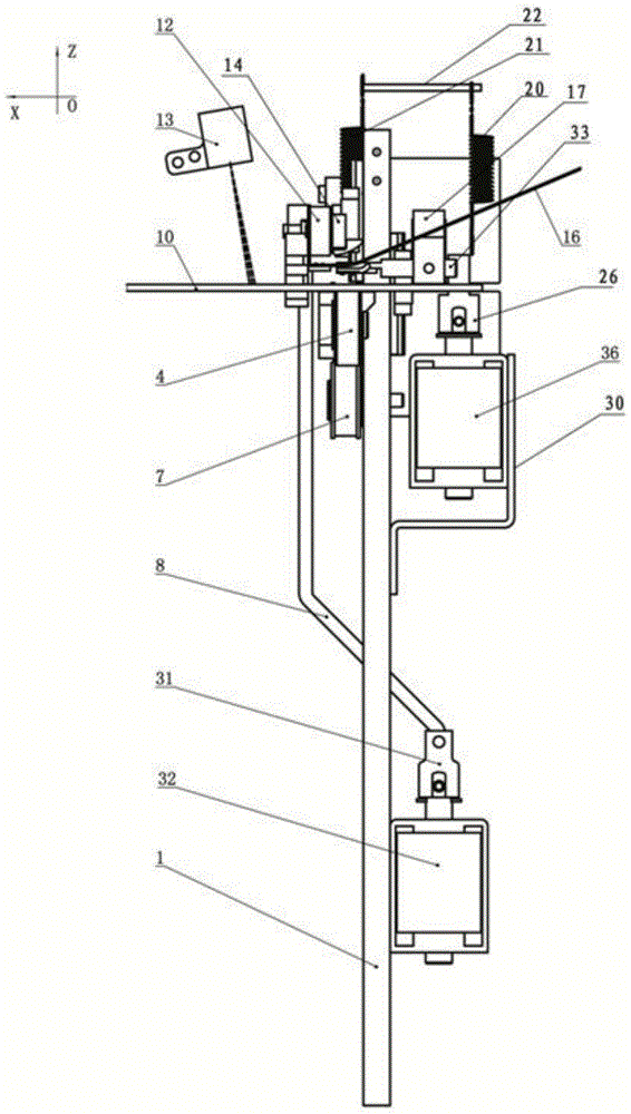 Cloth automatic edge aligning device of sewing machine