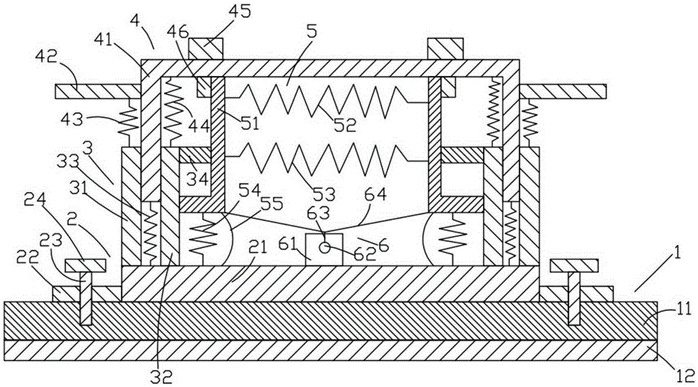 Damping device of construction equipment