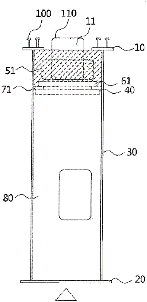 Combined box beam