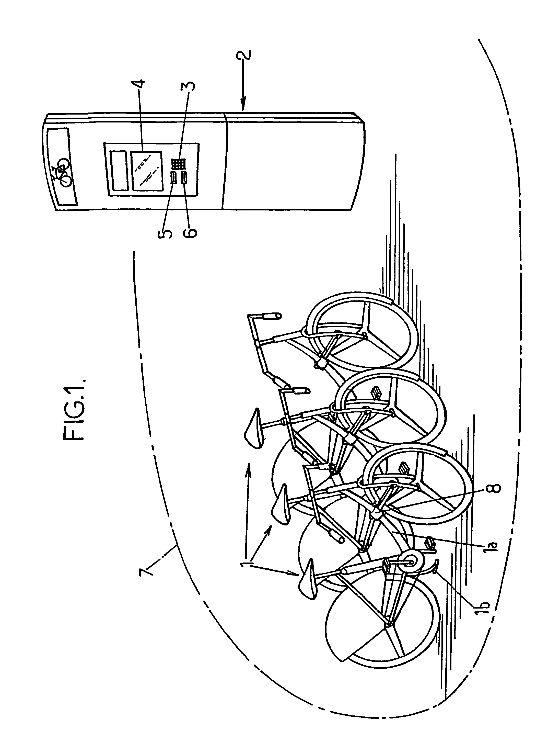 Automatic cycle storage system