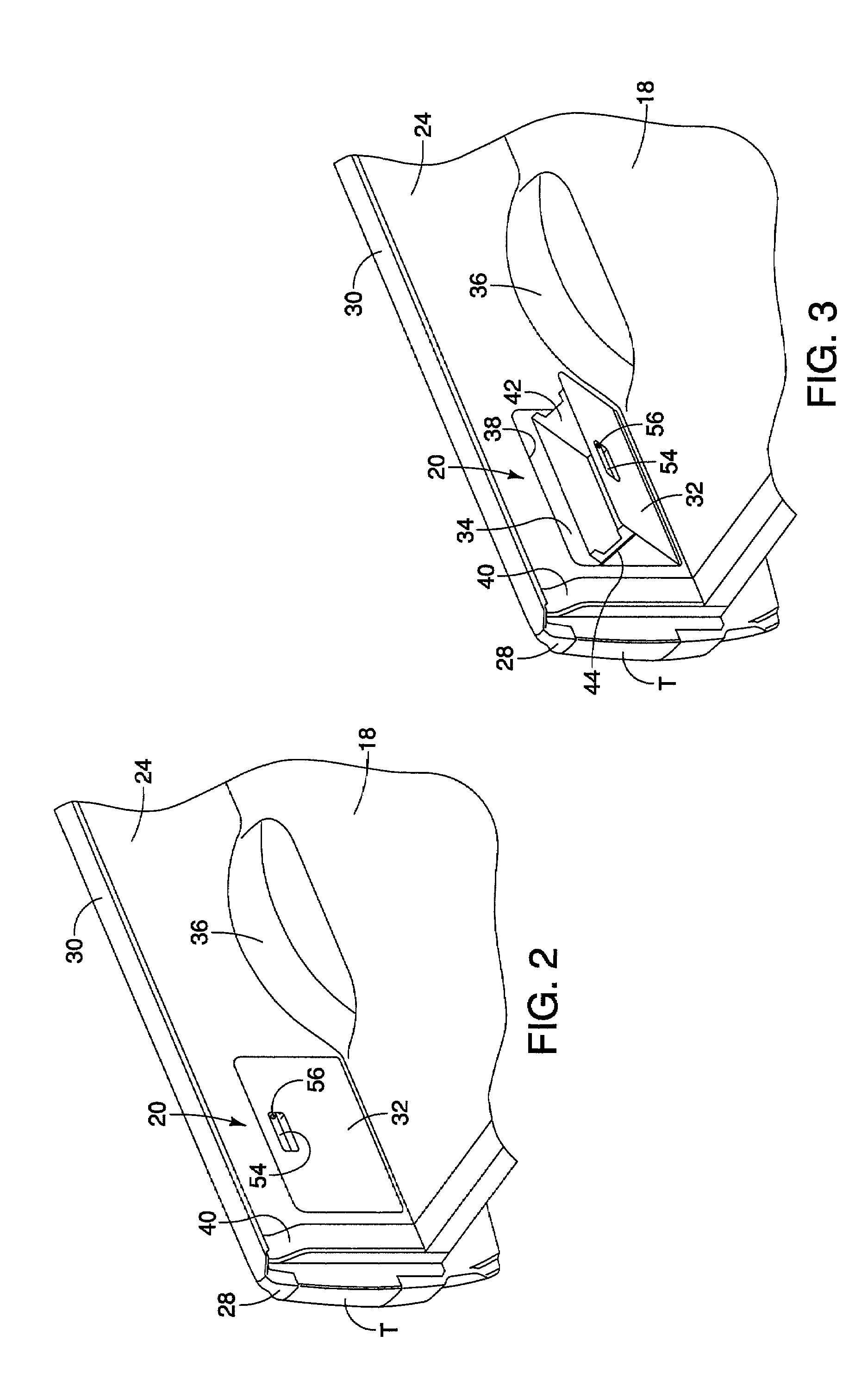 Vehicle cargo sidewall structure