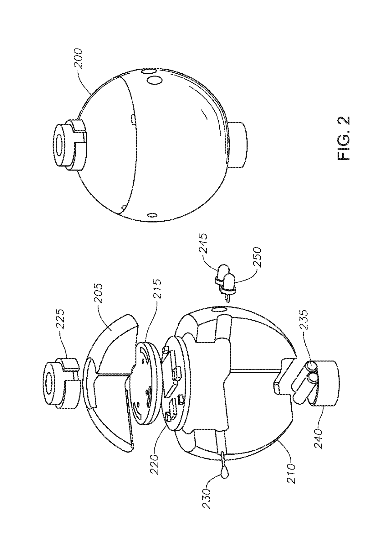 Method and device for obtaining measurements of downhole properties in a subterranean well