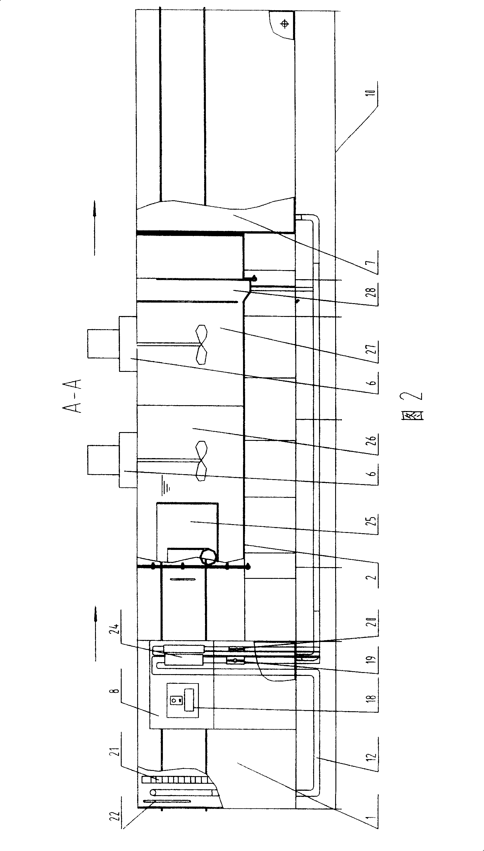 Multifunctional sewage treatment simulant experiment device