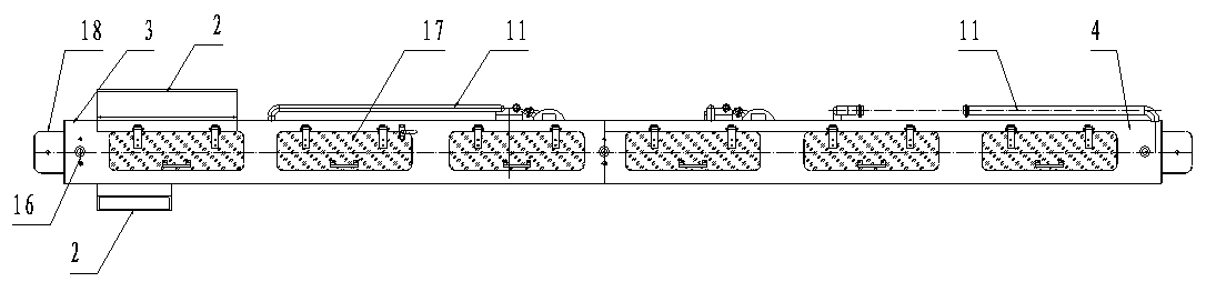 Vacuum pipe shaping machine with adjusting function