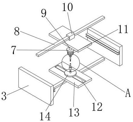 Plate chamfering device for numerical-control machine tool