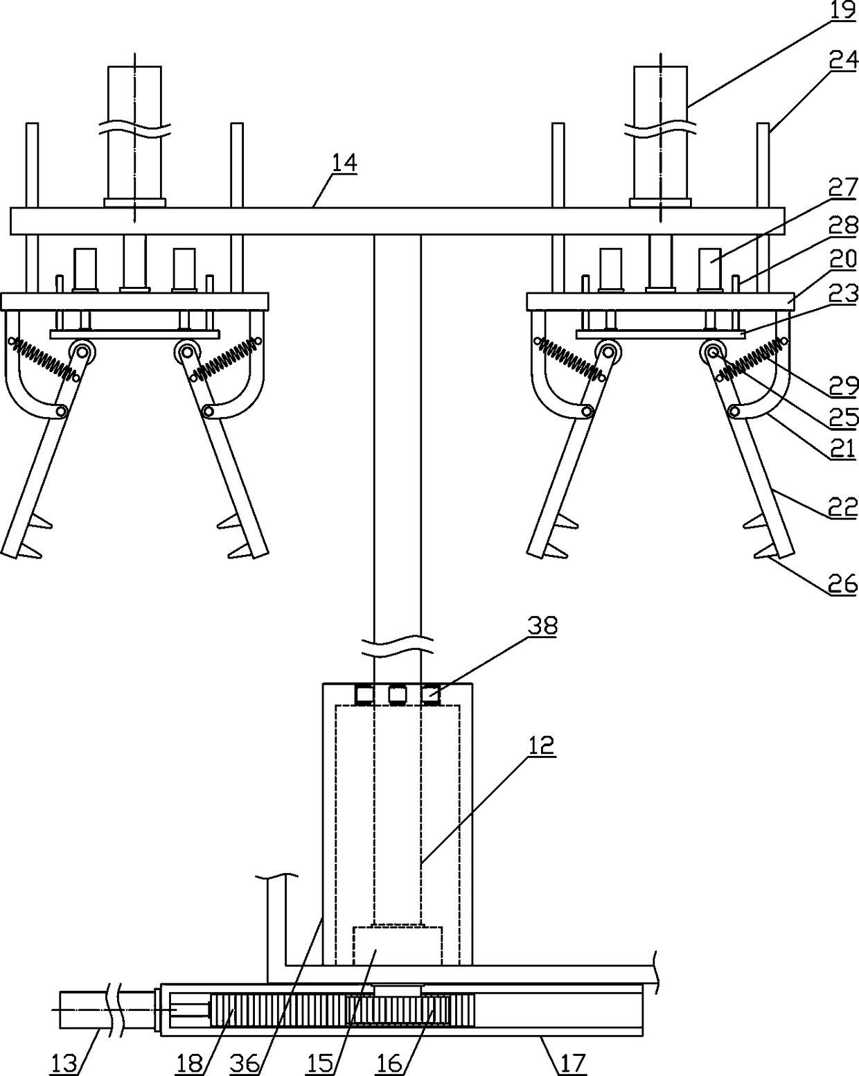 Flax coil continuous loading mechanism