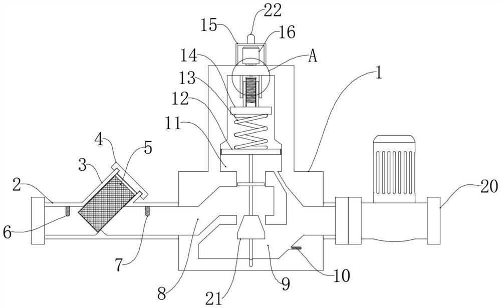 Variable-flow energy-saving automatic control system of heating ventilation air conditioning water system and control method of variable-flow energy-saving automatic control system