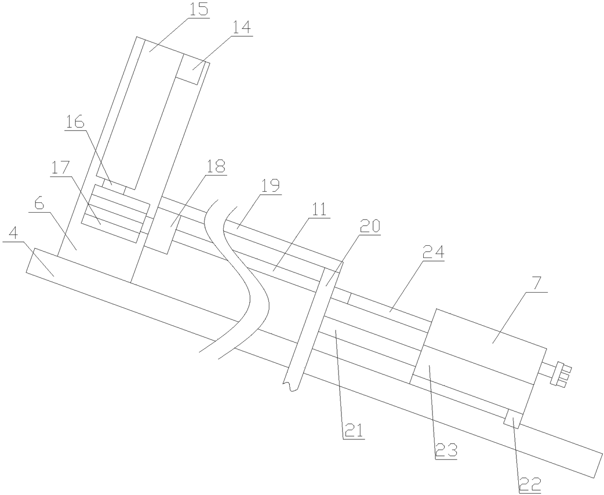 Stable horizontal directional drilling equipment with automatic pipeline connection function