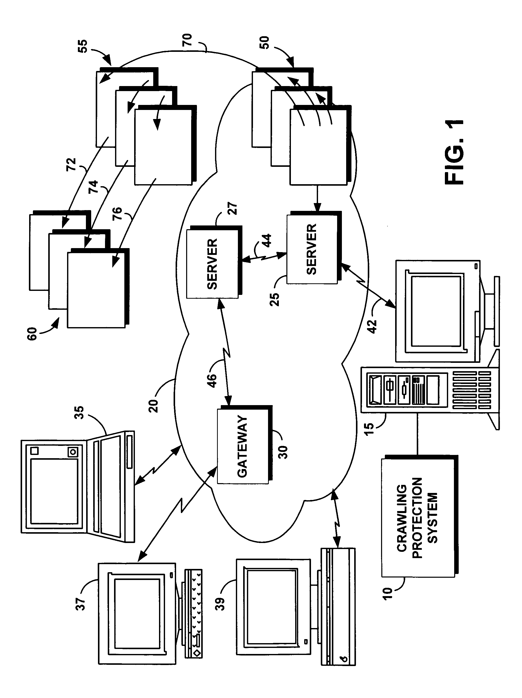 System and method for preventing automated crawler access to web-based data sources using a dynamic data transcoding scheme