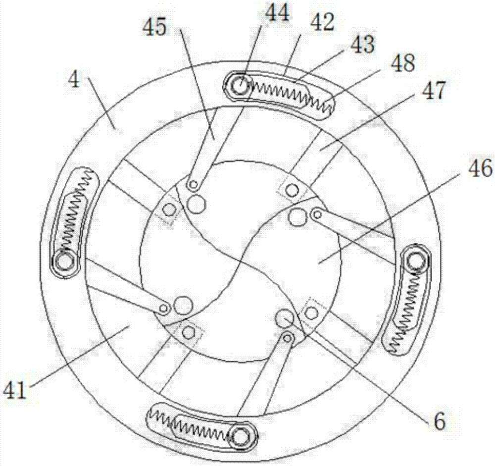 Fixing device for acupuncturing bed for pet-dog medical treatment