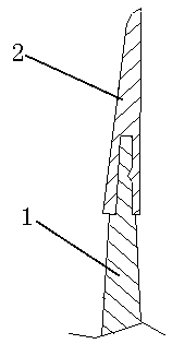 Processing method of combined bipolar electric coagulation forceps, and electric coagulation forceps