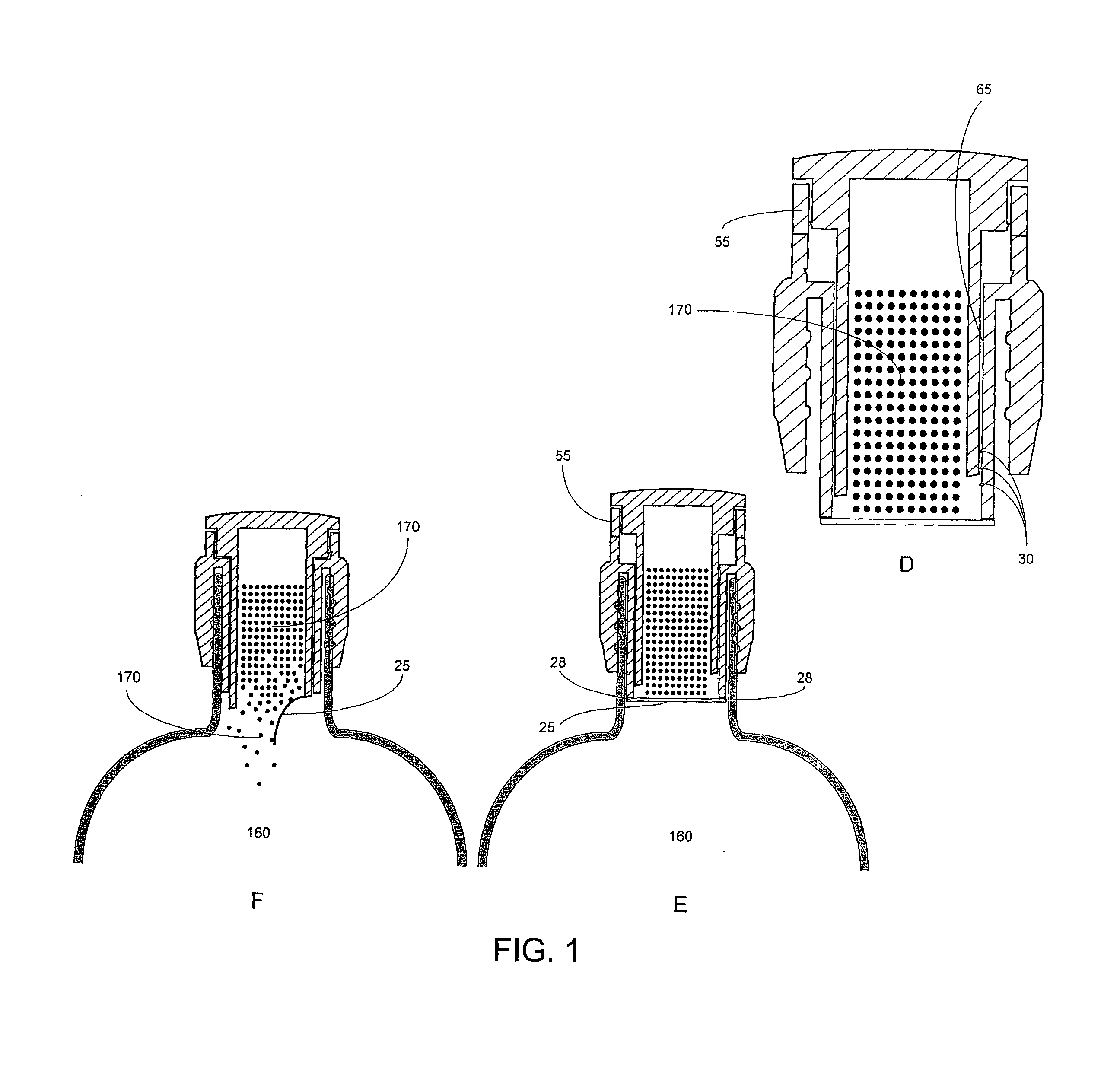 Safety sealed reservoir cap