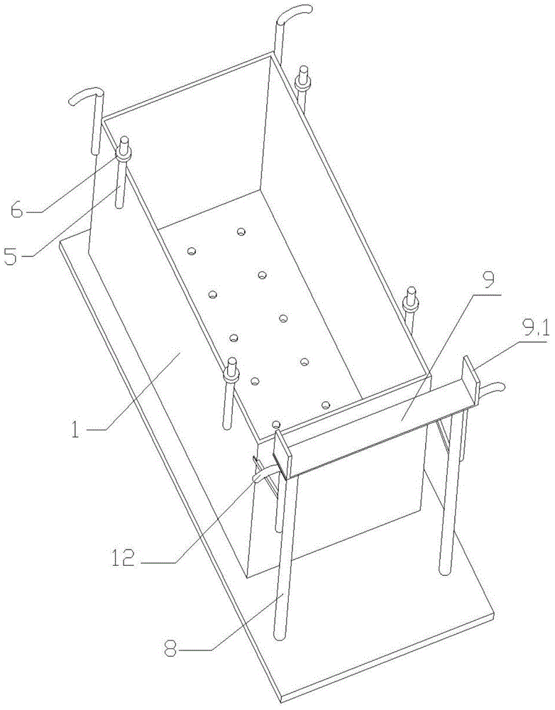 Casting system for casting chemical standard sample blank