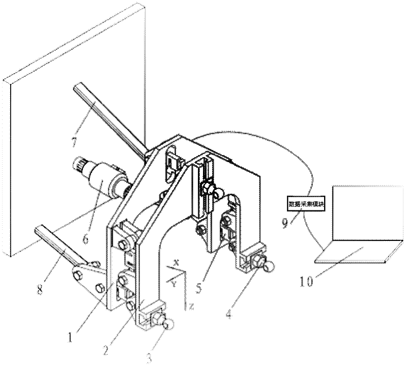 Comprehensive field test device for agricultural machines