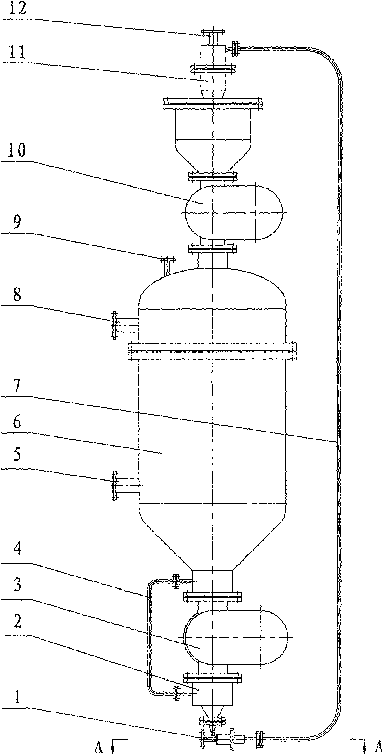 Pressure type dynamic sand filter