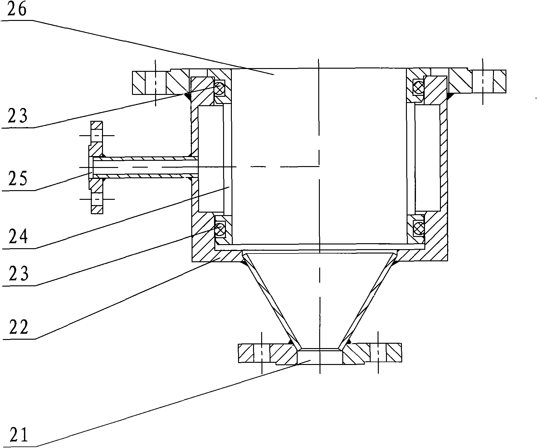 Pressure type dynamic sand filter