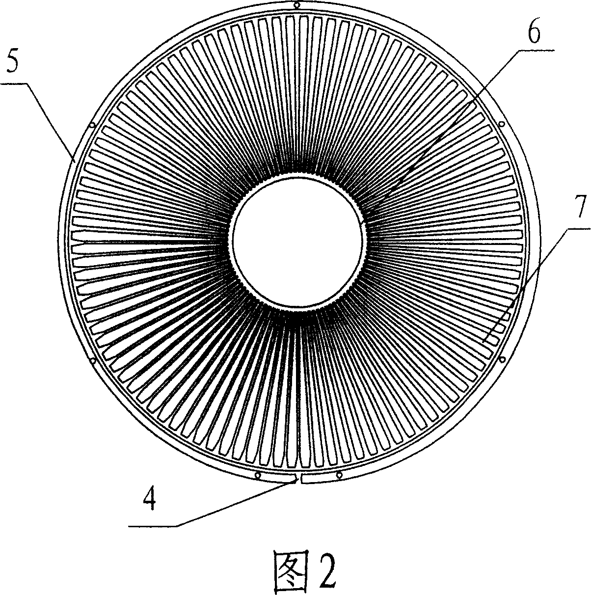 Machine for distributing cards