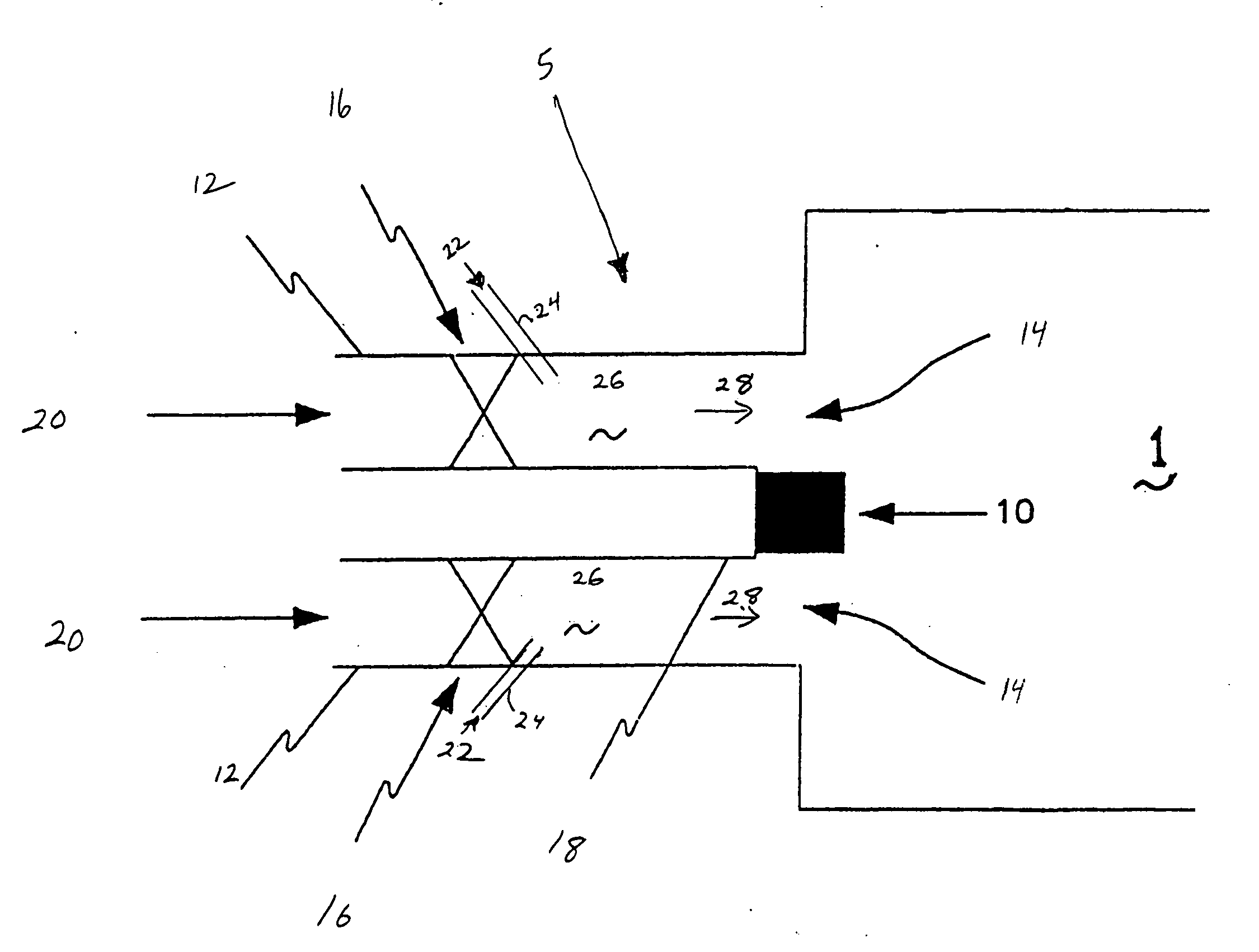 Lean blowoff detection sensor