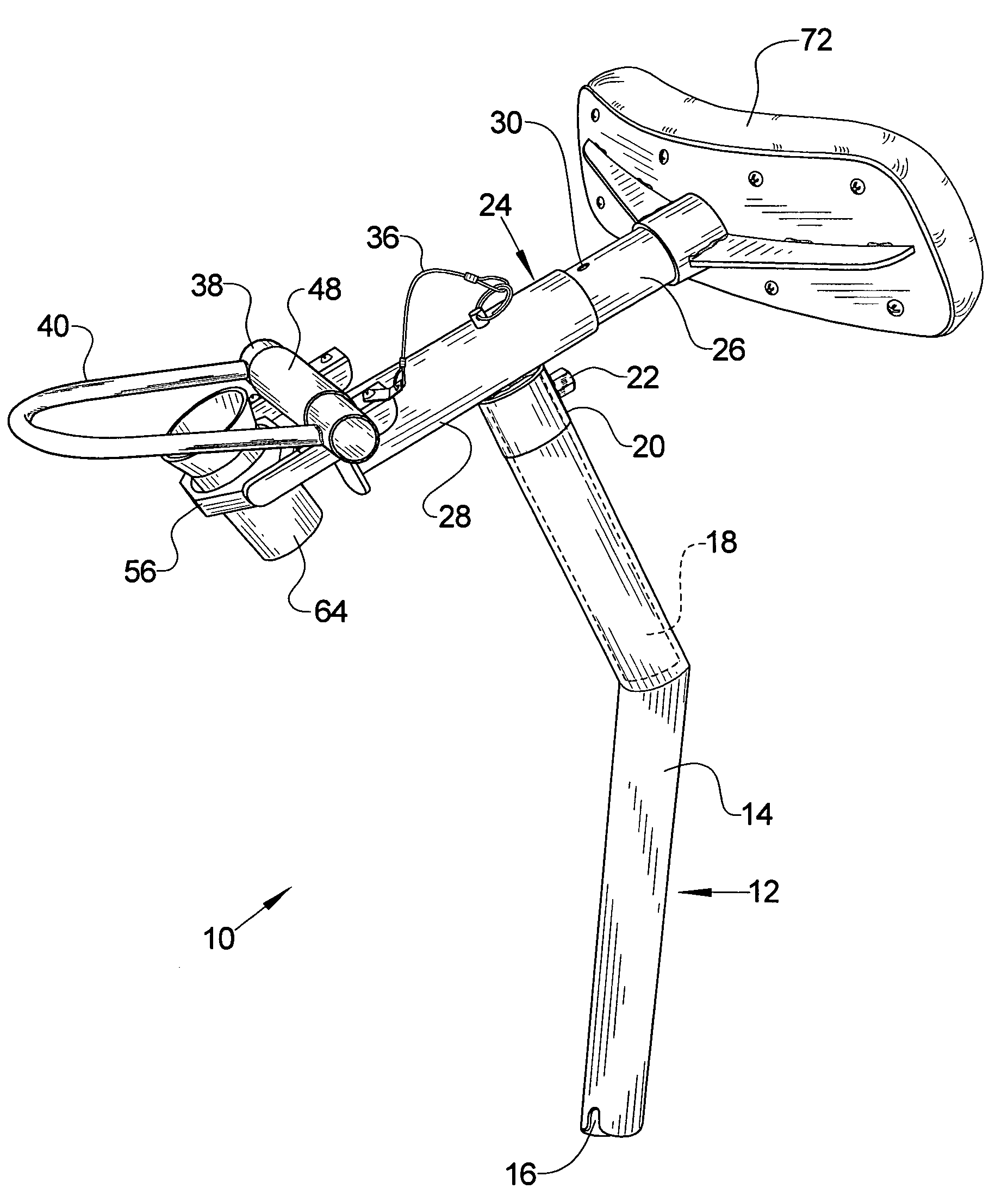 Fishing pole holder