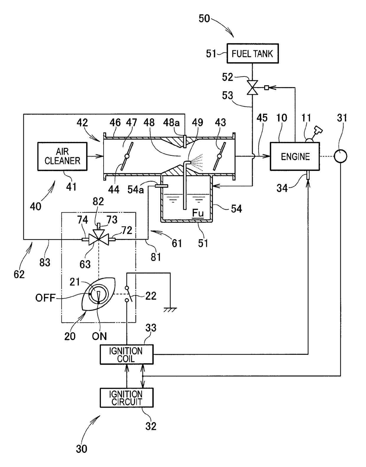 Fuel supply apparatus for engine