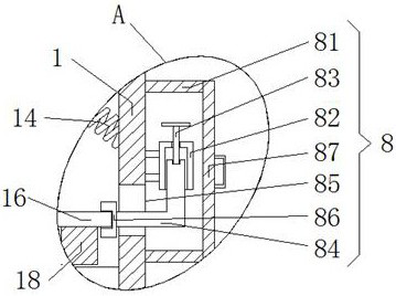 Grinding device with cleaning mechanism for brown fused alumina abrasive material machining and grinding method