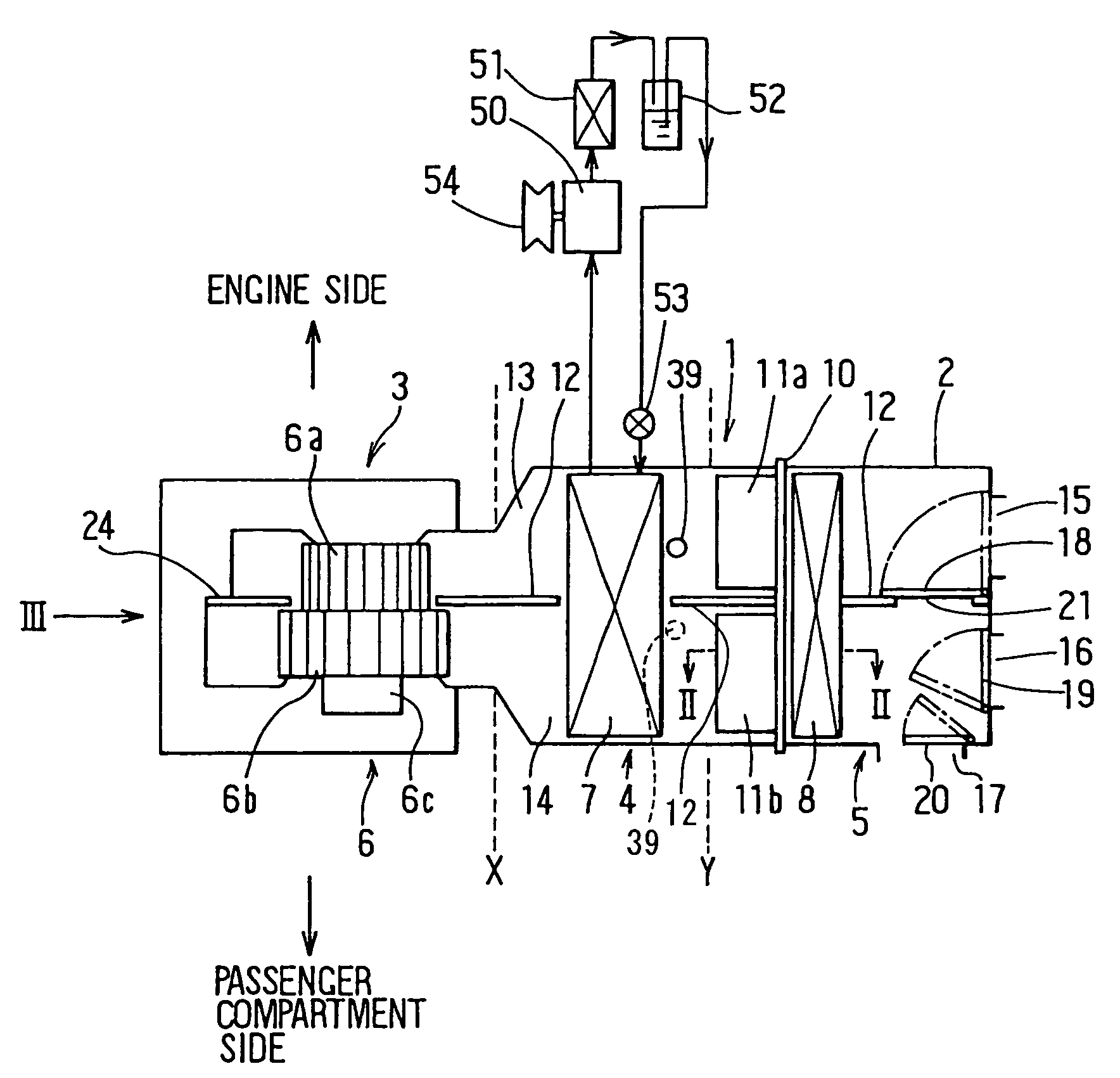 Air conditioning apparatus for vehicle