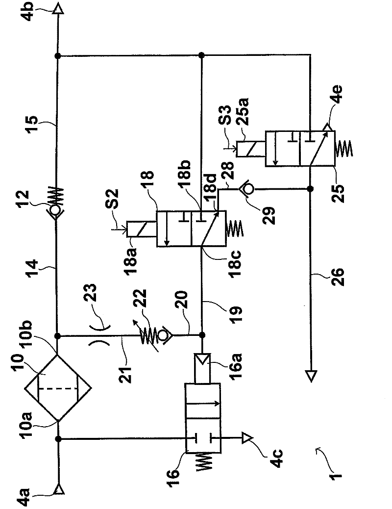 Air treatment unit for automotive compressed air system