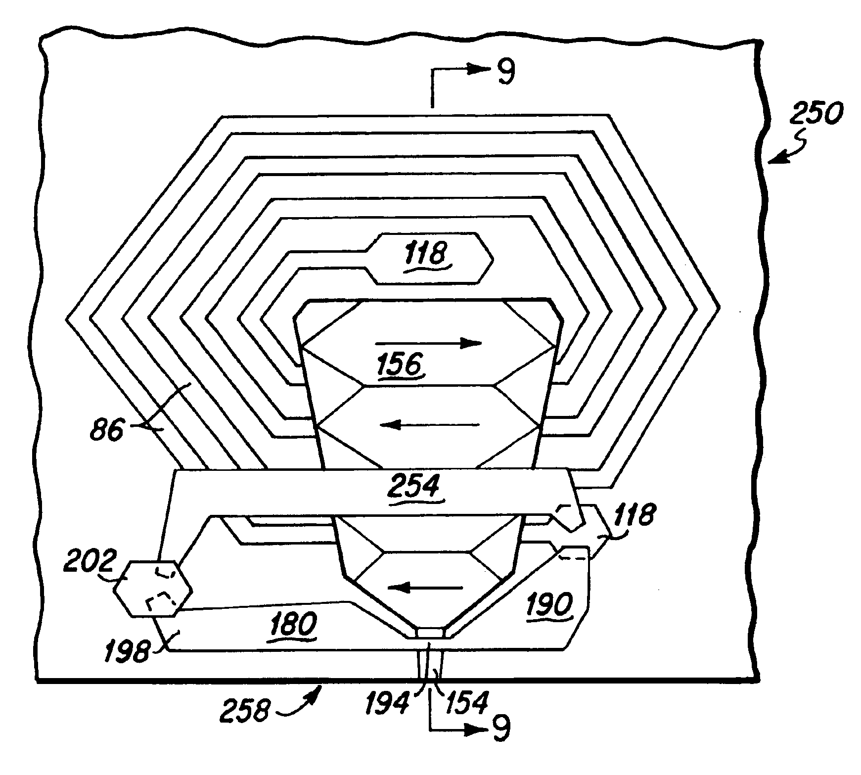 Localized pole tip heating device for magnetic head for hard disk drive