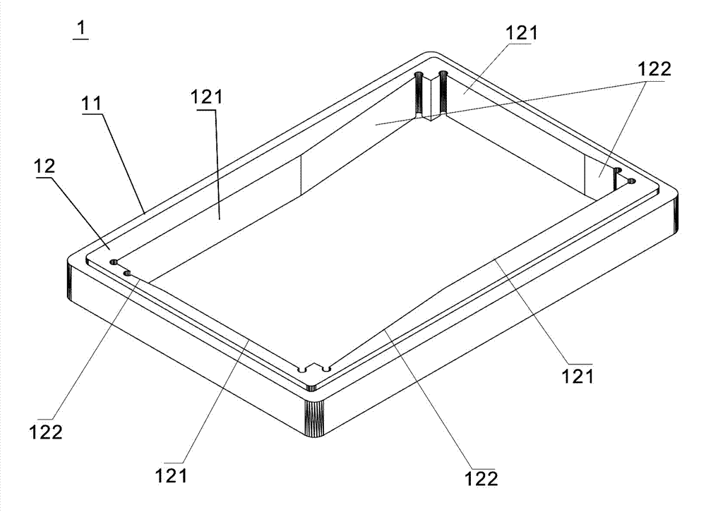 Liquid crystal glass packaging device