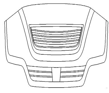 Method and device for adjusting and controlling air quantity of air inlet grille of energy-saving vehicle