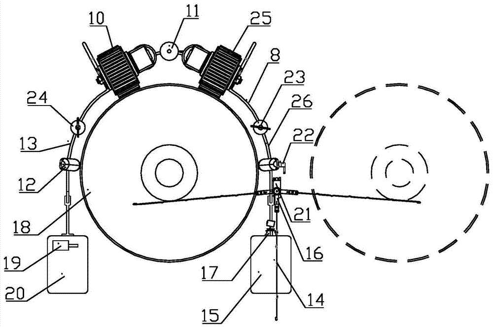 An improved detection robot for horizontal single insulator string