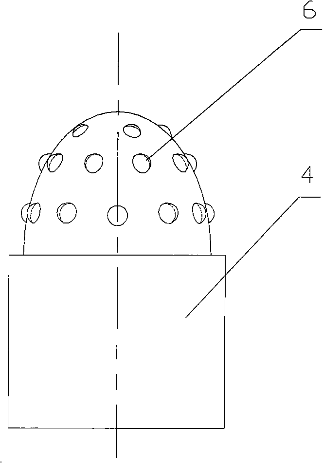 High abrasion-proof diamond composite cutter bit