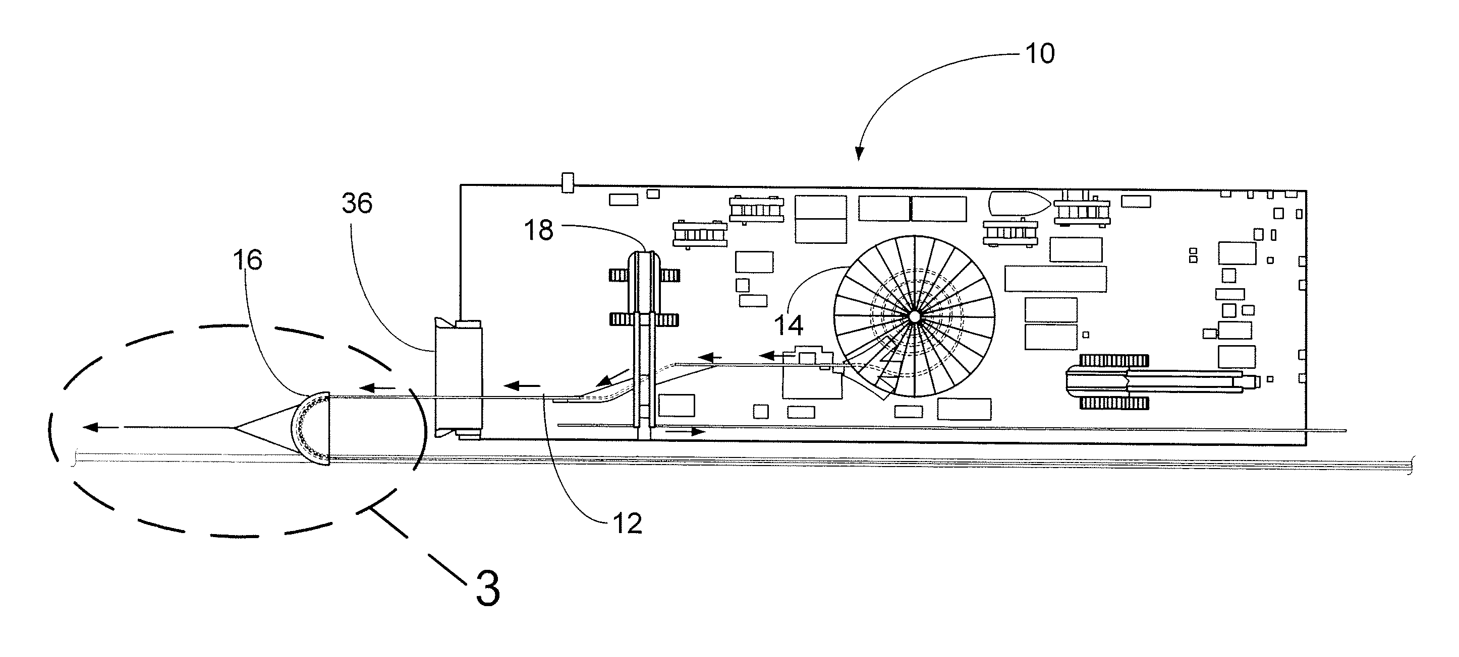 Offshore cable laying method