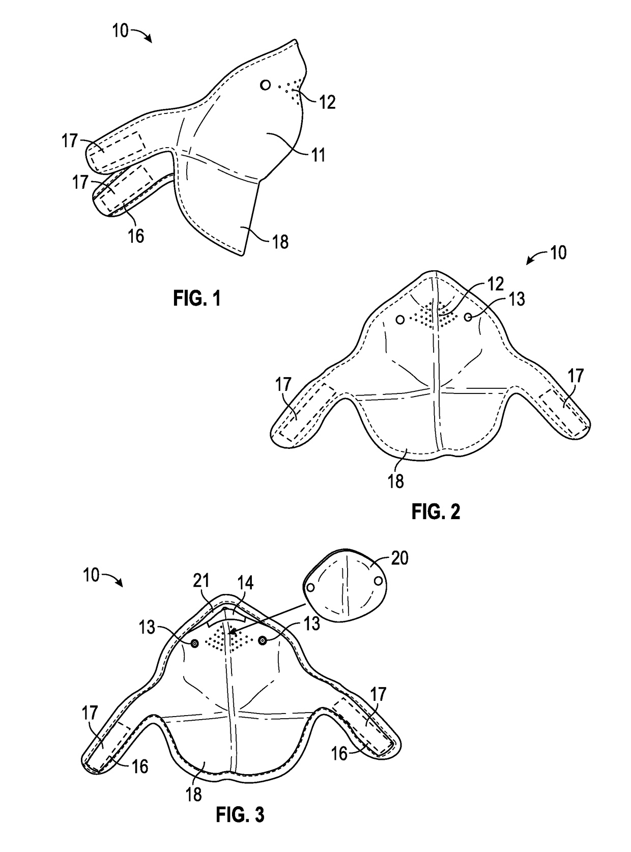 Adjustable facial conforming face mask