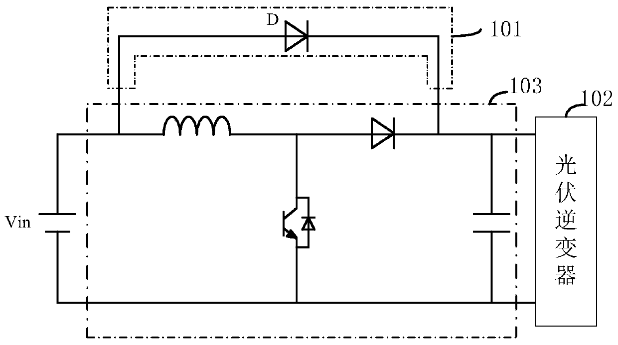 Three-level Boost converter, control method and photovoltaic system