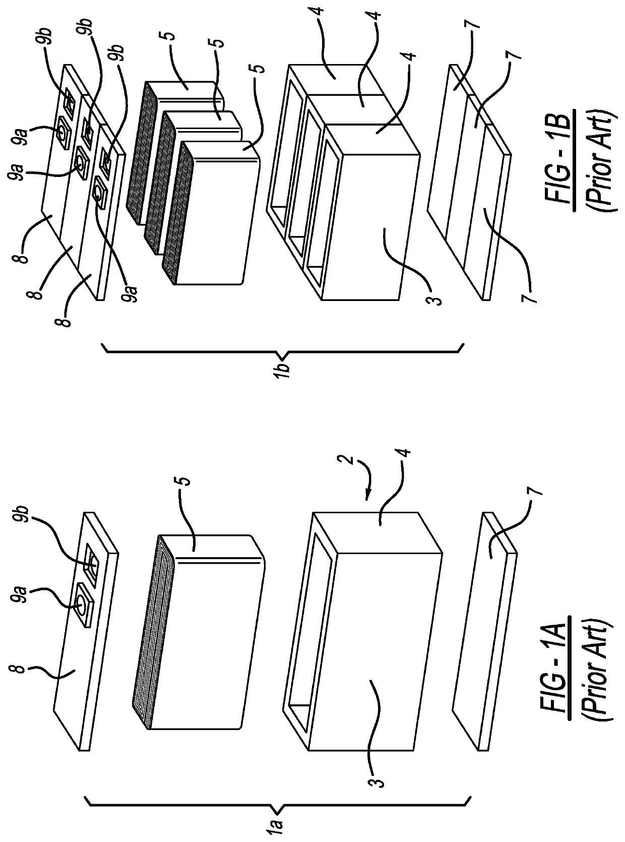 Multiple cell integrated casings