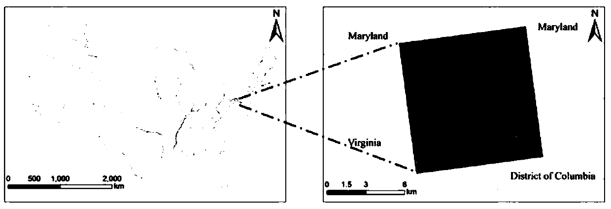 An object-based satellite image multi-index built-up area automatic extraction method