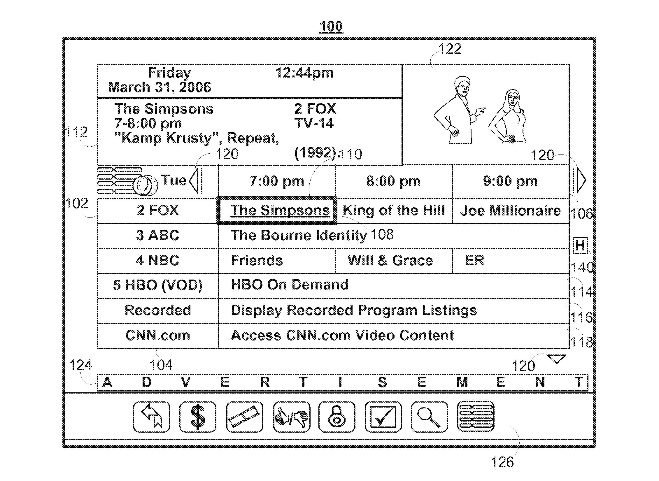 Systems and methods for providing related media content listings during media content credits