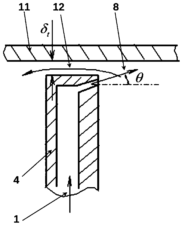 Microjet forming method for controlling leakage flow of rotor blade tip of gas compressor