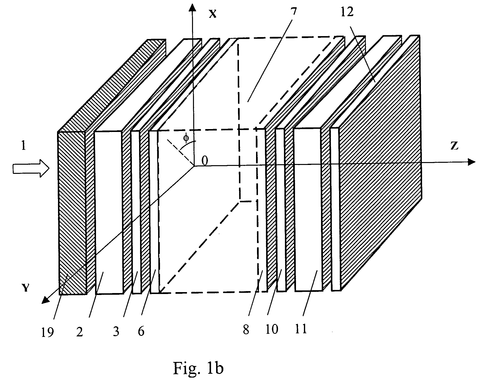 Normally white, supertwist nematic liquid crystal display of reflective type