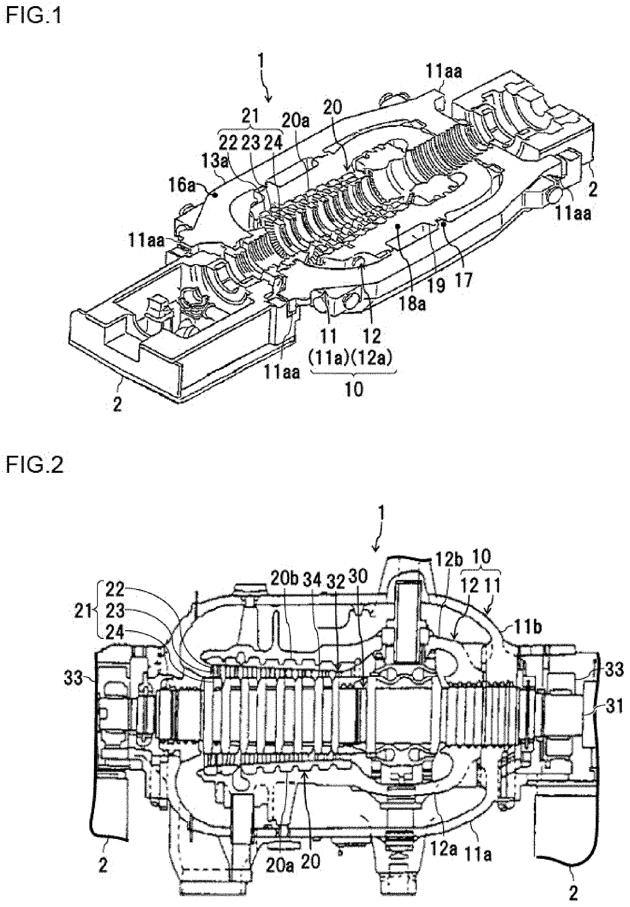 Turbine assembly support program, turbine assembly support system, and turbine assembly method using corrected finite element model