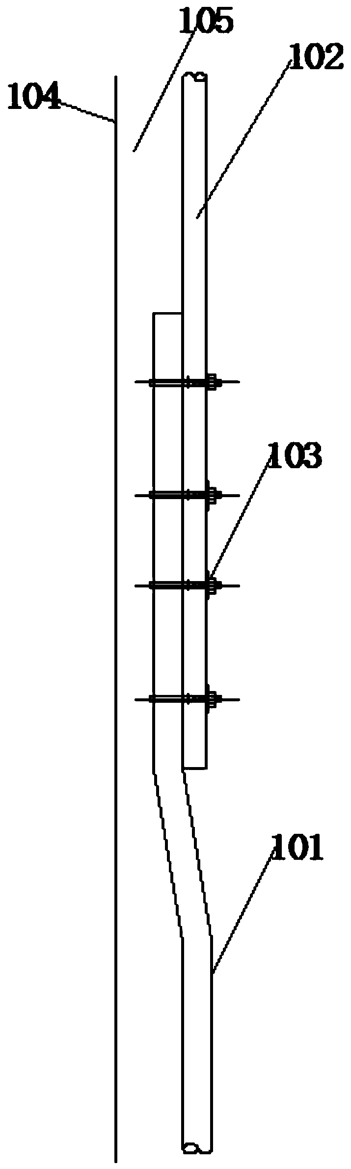 Ultra-deep shield interval air shaft tunnel-ahead and main-body-following construction method