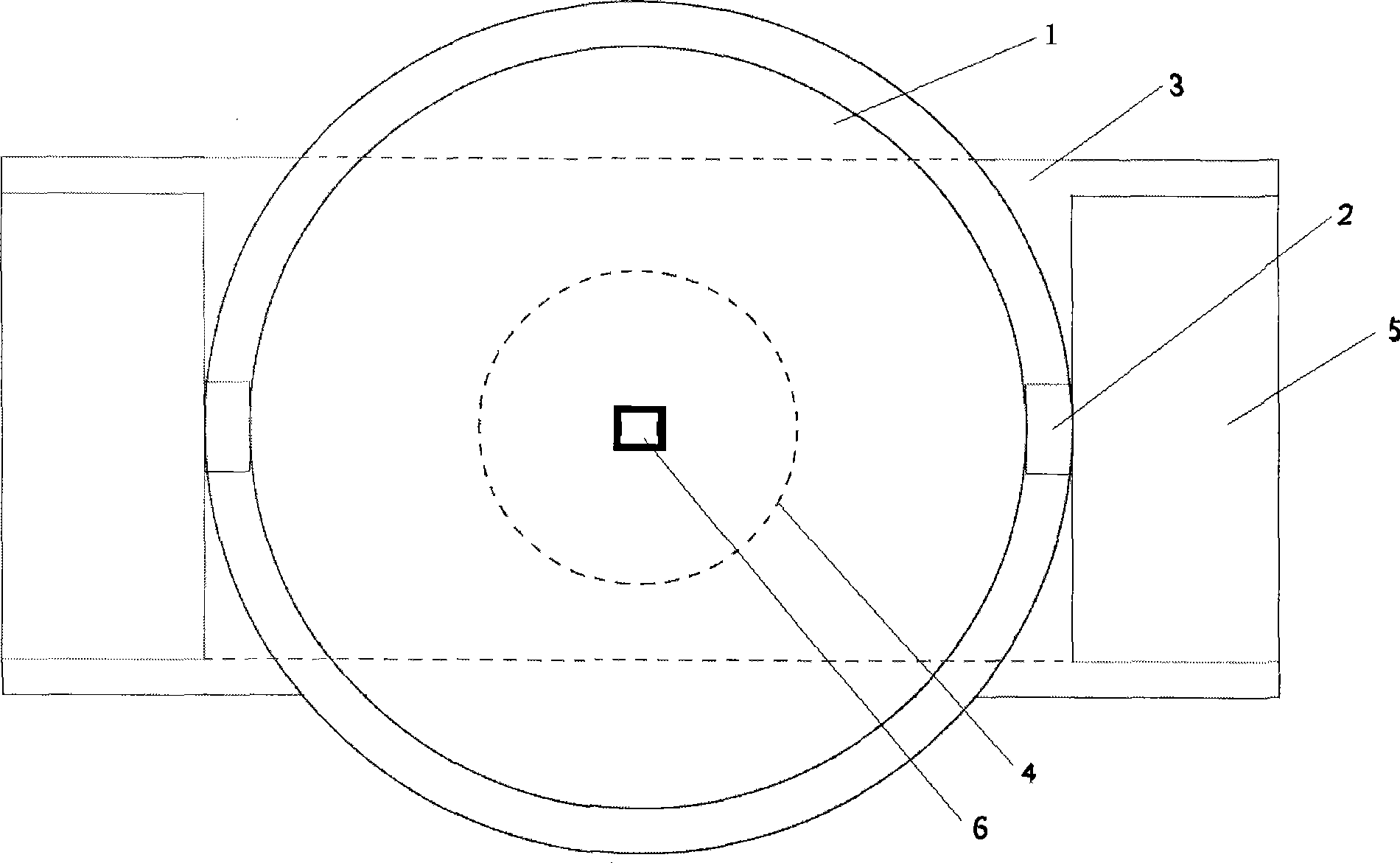 Micro-spectrum analysis method and device based on Fresnel zone plate