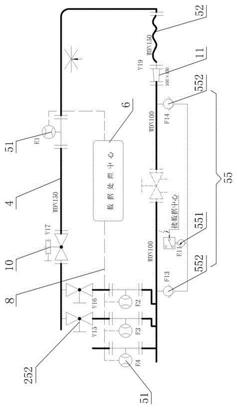 Valve flow measuring system